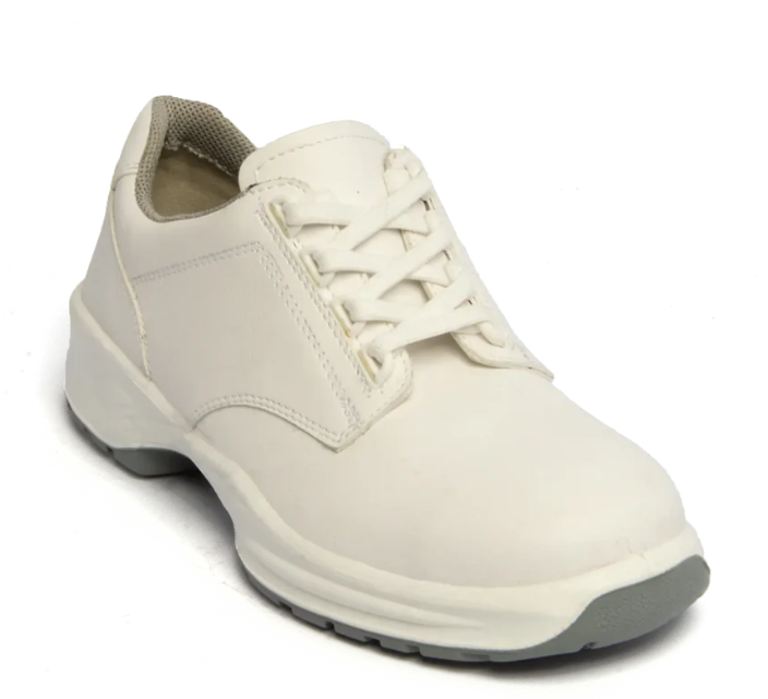 Himalayan 9951 S2/SRC White Microfibre Lace-Up Safety Shoe