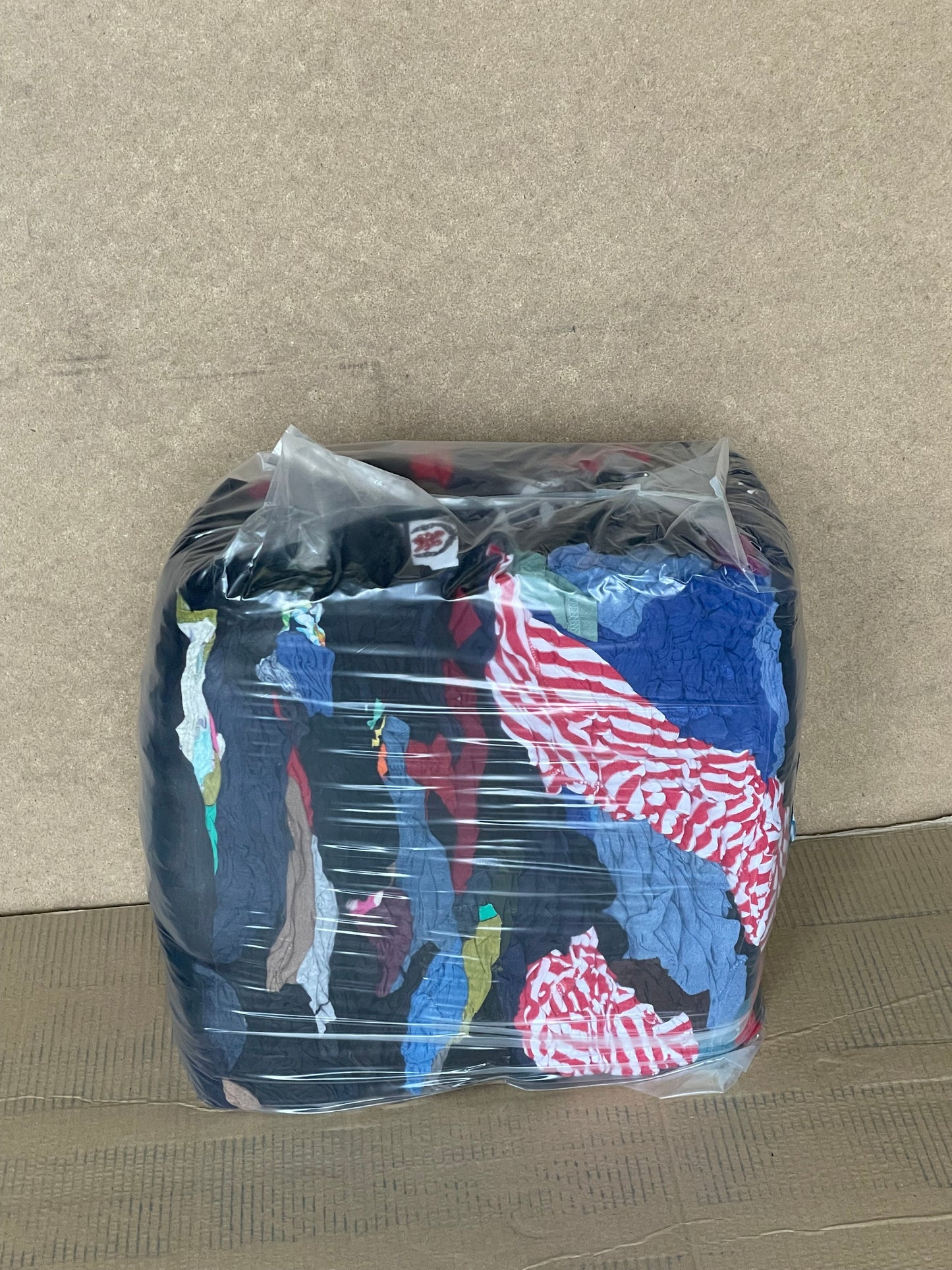 MILVILL 'T' SHIRT WIPING RAG POLY PACK 10KG