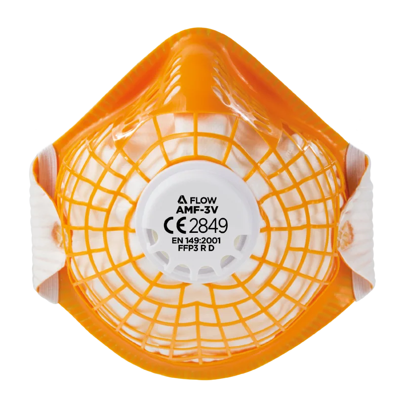 SKYTEC AMF-3V FFP3V CUP MASK BOX OF 10