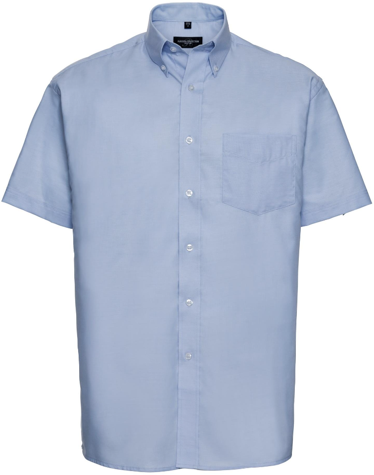 R933M Classic Oxford Shirt Short Sleeve 135 Mens Oxford Blue
