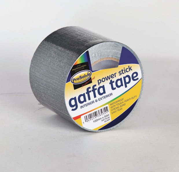 ProSolve Gaffa Tape 100mm x 50m - Silver