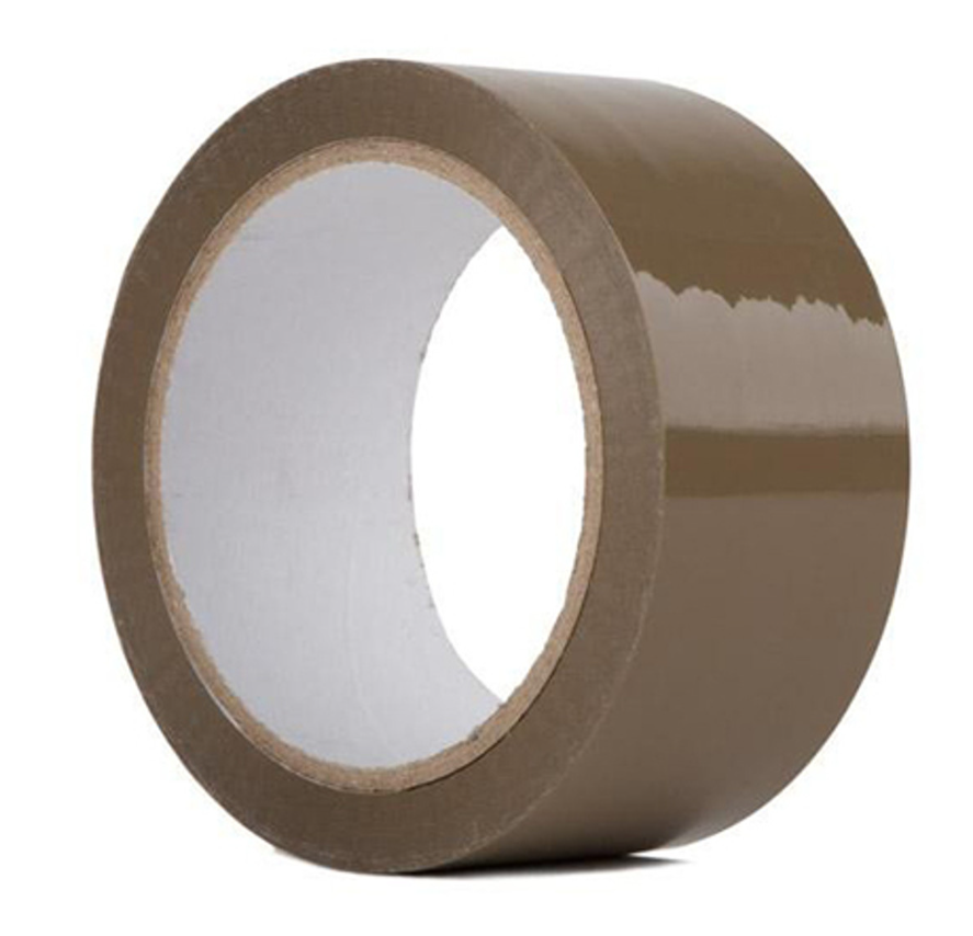 V828 LOW NOISE POLYPROP TAPE TAN 48MM X 66M