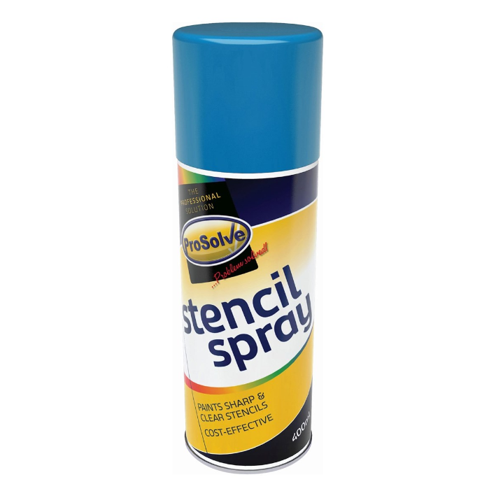 ProSolve Stencil Spray Paint Aerosol 400ml Blue