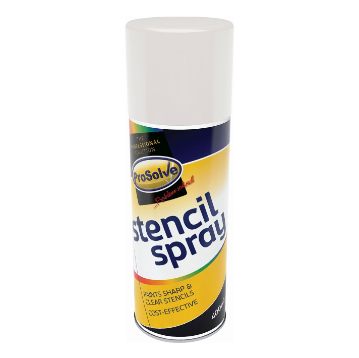 ProSolve Stencil Spray Paint Aerosol 400ml White