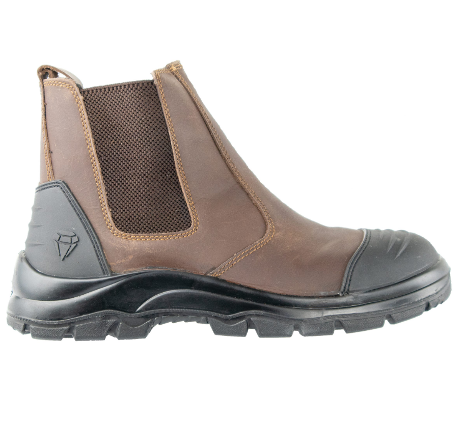 Unbreakable U110 Granite S3 SRC Brown Composite Safety Dealer Boot