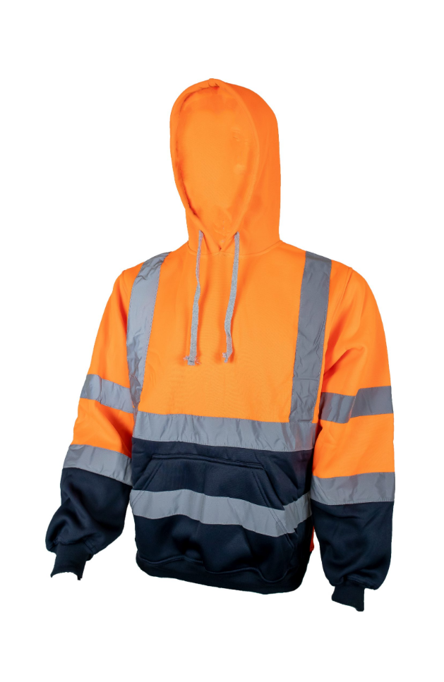 Unbreakable U300 Sherman Hi-Visibility Orange Hoodie