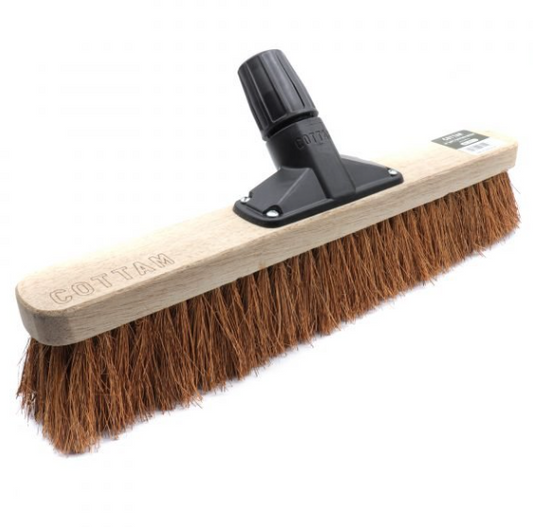 SOFT PLATFORM BROOM (18 INCH) With handle