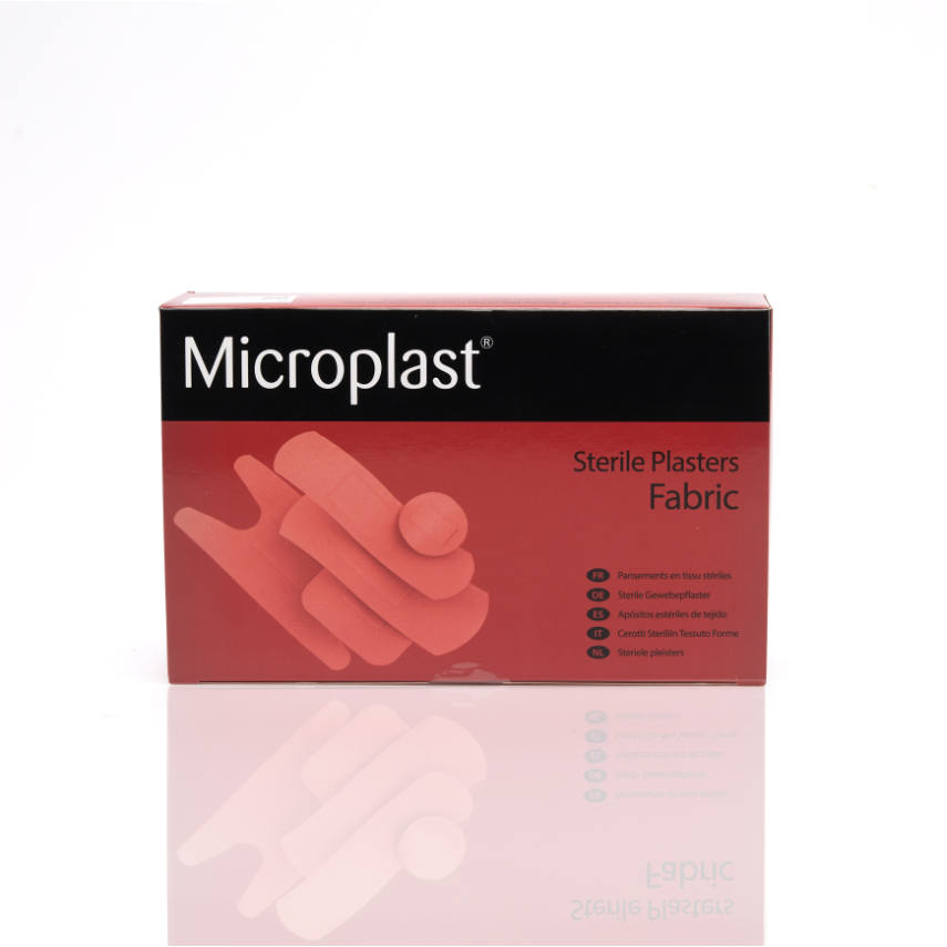 Microplast Assorted Fabric Plasters (Box 100) – Milvill