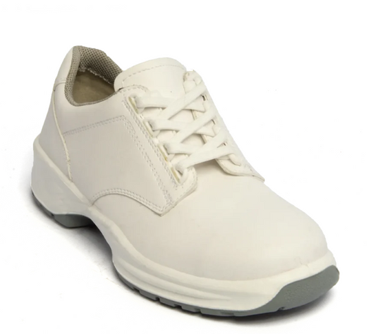 Himalayan 9951 S2/SRC White Microfibre Lace-Up Safety Shoe