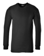 B123 - Thermal T-Shirt Long Sleeve Black