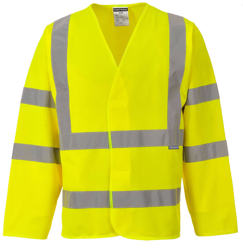 C473 - Hi-Vis Band and Brace Jacket L/S Yellow