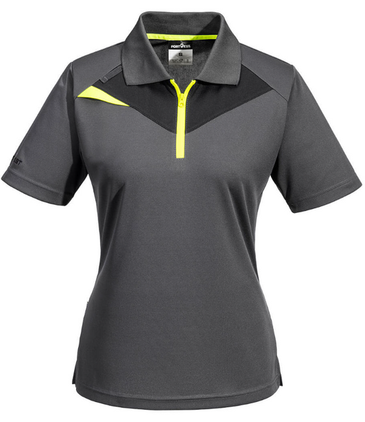 DX409 - DX4 Women's Polo Shirt S/S Metal Grey