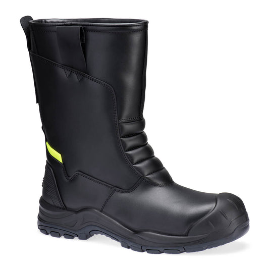 FD07 WINTER SAFETY RIGGER BOOT BLACK