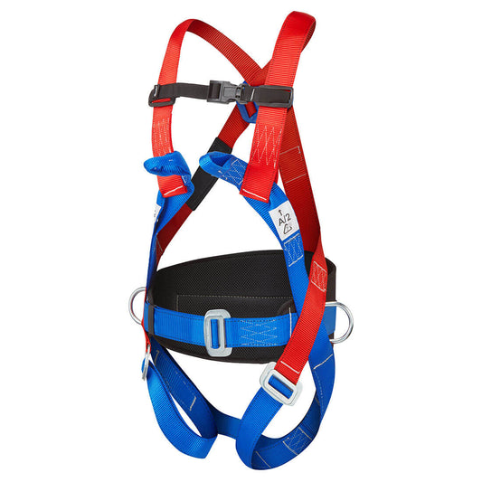 FP17 3 POINT COMFORT HARNESS RED