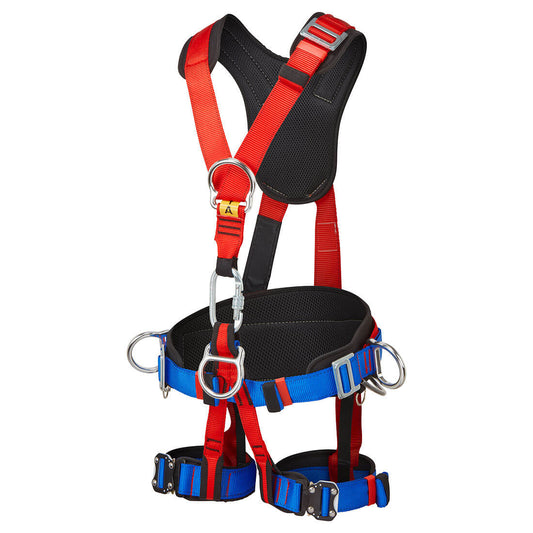 FP19 4 POINT COMFORT PLUS HARNESS RED
