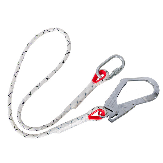 FP20 KERNMANTLE 1.5M RESTRAINT LANYARD WHITE
