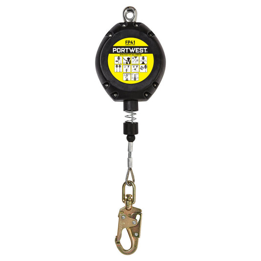 FP41 10M RETRACTABLE FALL ARREST BLOCK BLACK