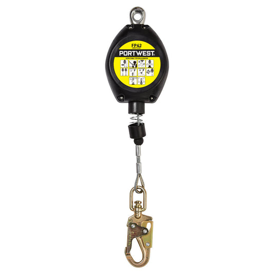 FP42 6M RETRACTABLE FALL ARREST BLACK BLACK