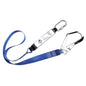 FP50 SINGLE WEBBING 1.8M LANYARD WITH SHOCK ABORSORBER ROYAL BLUE