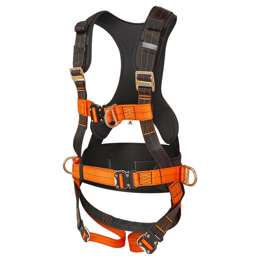 FP73 ULTRA 3 POINT HARNESS BLACK/ORANGE