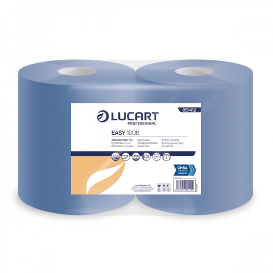 EASY100B FLOOR STAND ROLLS BLUE 360 METRE PACK OF 2