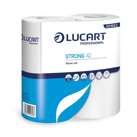 STRONG900 CORELESS TOILET TISSUE WHITE 2PLY CASE 36