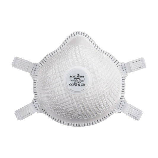 P371 ERGONET FFP3 VALVED DOLOMITE RESPIRATOR PACK OF 5