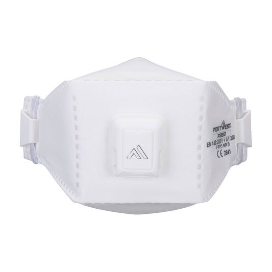 P393 EAGLE PRO FFP3 VALVED DOLOMITE FOLD FLAT RESPIRATOR PACK OF 10