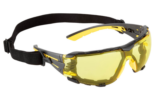 PS28 - Tech Look Pro KN Safety Glasses Amber