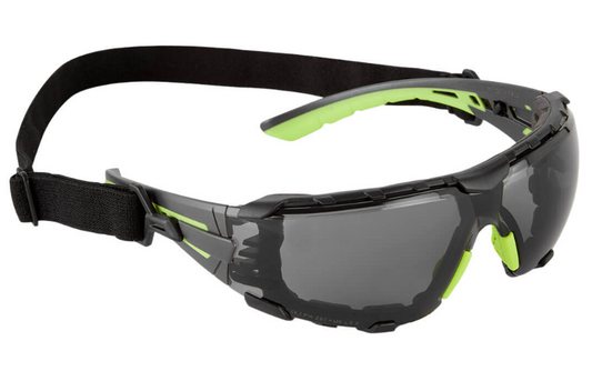 PS28 - Tech Look Pro KN Safety Glasses Smoke