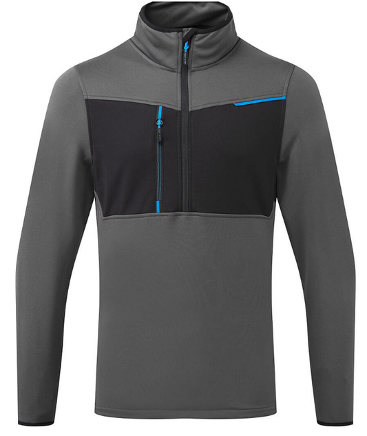 T755 - WX3 Half Zip Tech Fleece Metal Grey