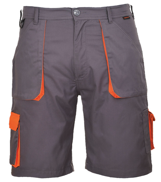 TX14 - Portwest Texo Contrast Shorts Grey