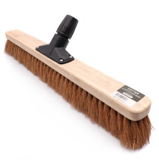 SOFT PLATFORM BROOM (24 INCH) With Handle