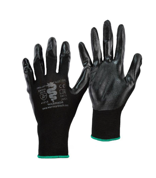 NITRILE GLOVE - PK 12