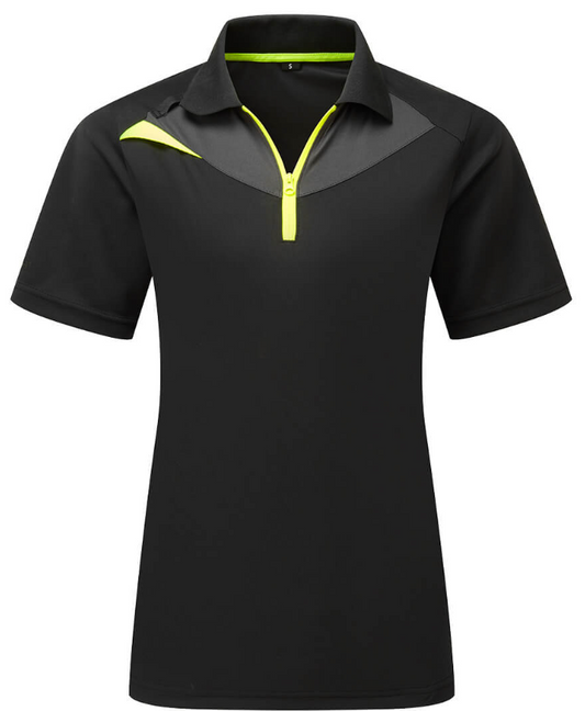 DX409 - DX4 Women's Polo Shirt S/S Black