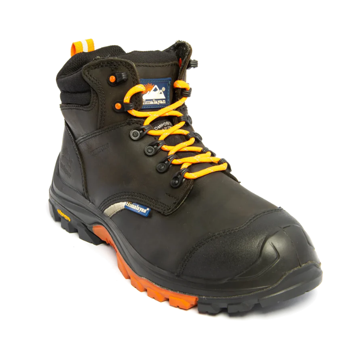 Himalayan Vibram 5601 Composite Waterproof Reflecto Black Safety Boot