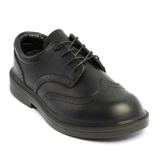 Himalayan 9810 S1P/SRC Composite Black Executive Leather Brogue Safety Shoe