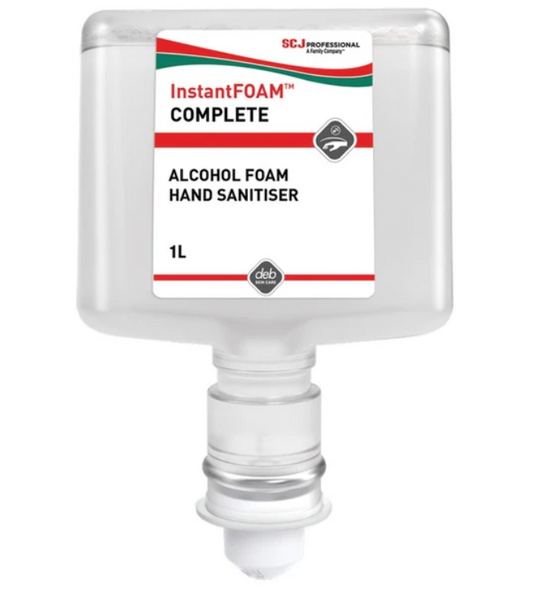 Deb InstantFoam Hand Sanitiser Touch Free 1L (Case 3)