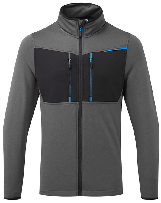 T756 - WX3 Full Zip Tech Fleece Metal Grey