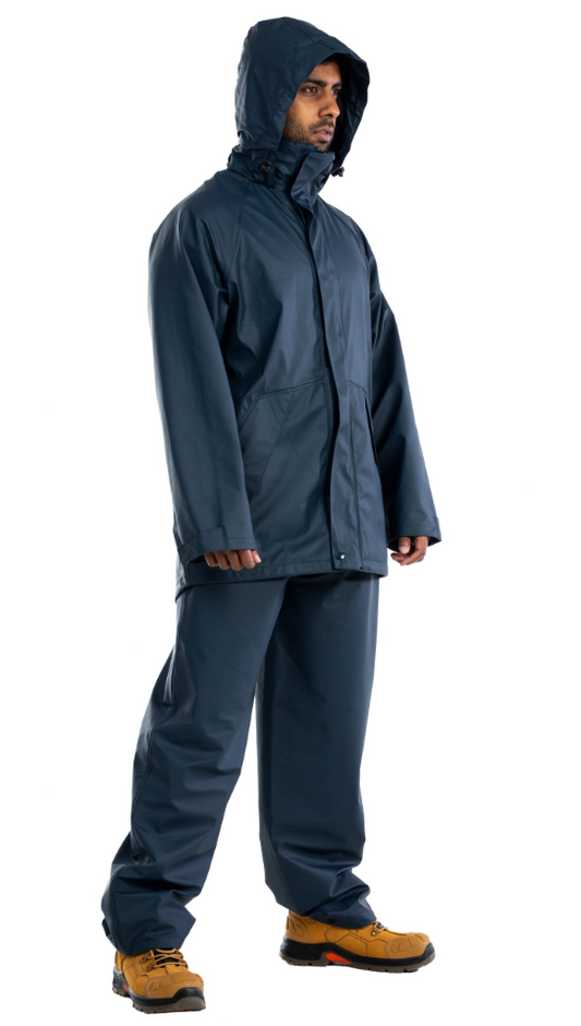 Unbreakable U280 RAIN+ Navy Waterproof Jacket