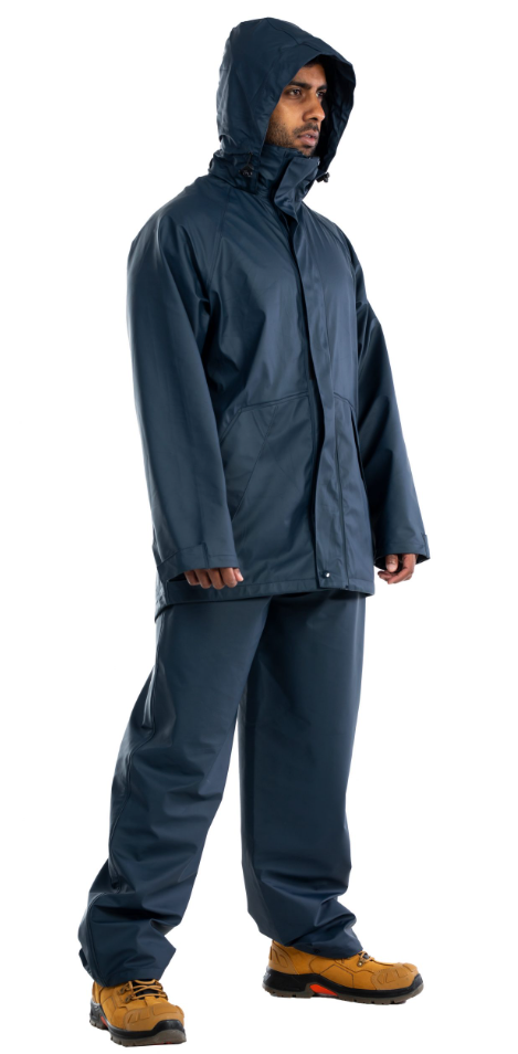 Unbreakable U281 RAIN+ Navy Waterproof Trousers