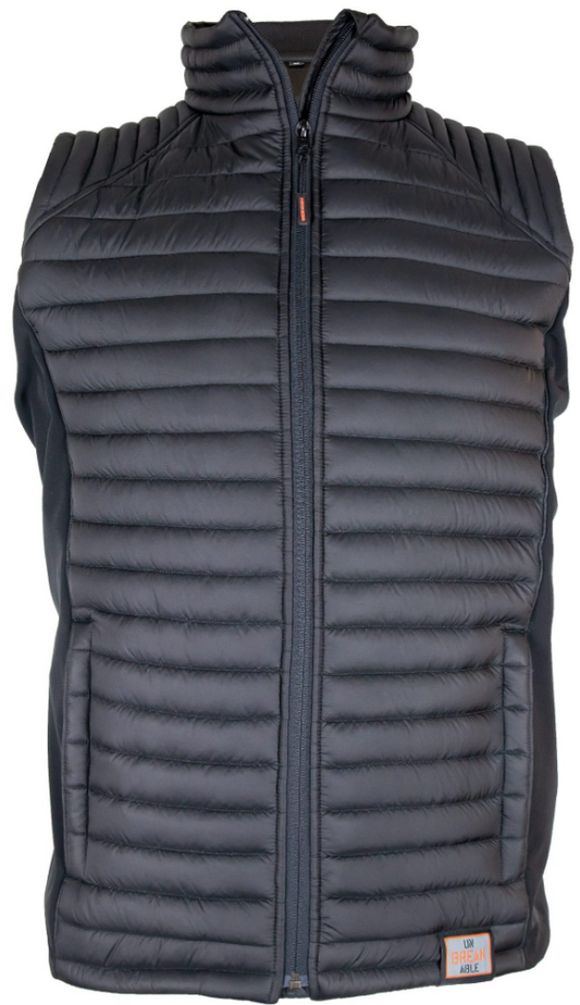 Unbreakable U402 Rutland Black Padded Gilet