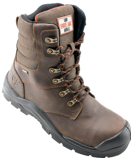 Unbreakable U109 Tornado S3 SRC Waterproof Brown Composite Safety Boot