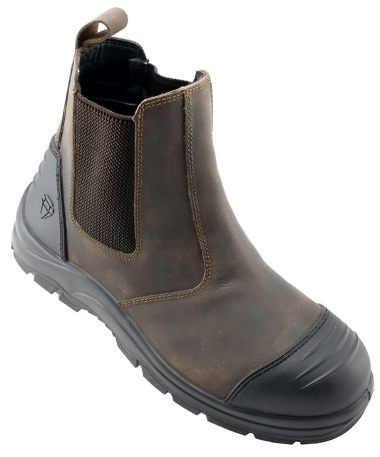 Unbreakable U110 Granite S3 SRC Brown Composite Safety Dealer Boot