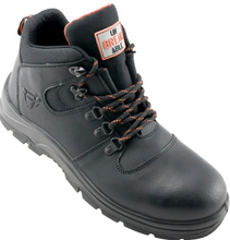 Load image into Gallery viewer, Unbreakable U111 Force S1P SRC Black Leather Safety Boot
