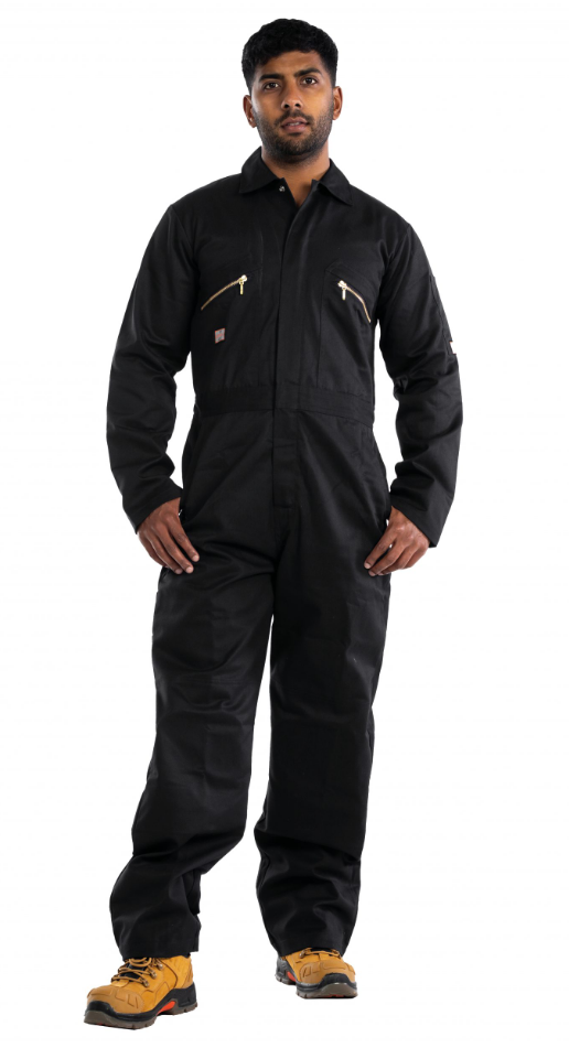 Unbreakable U272 Black Zip Coverall