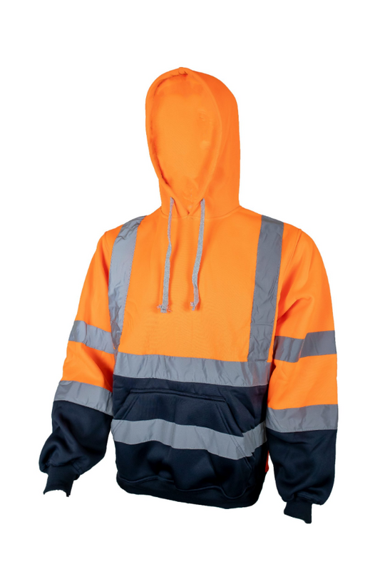 Unbreakable U300 Sherman Hi-Visibility Orange Hoodie